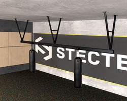 Комплект монорельса для подвесных снарядов (L=5,94 метров) с кронштейнами H=1200 мм