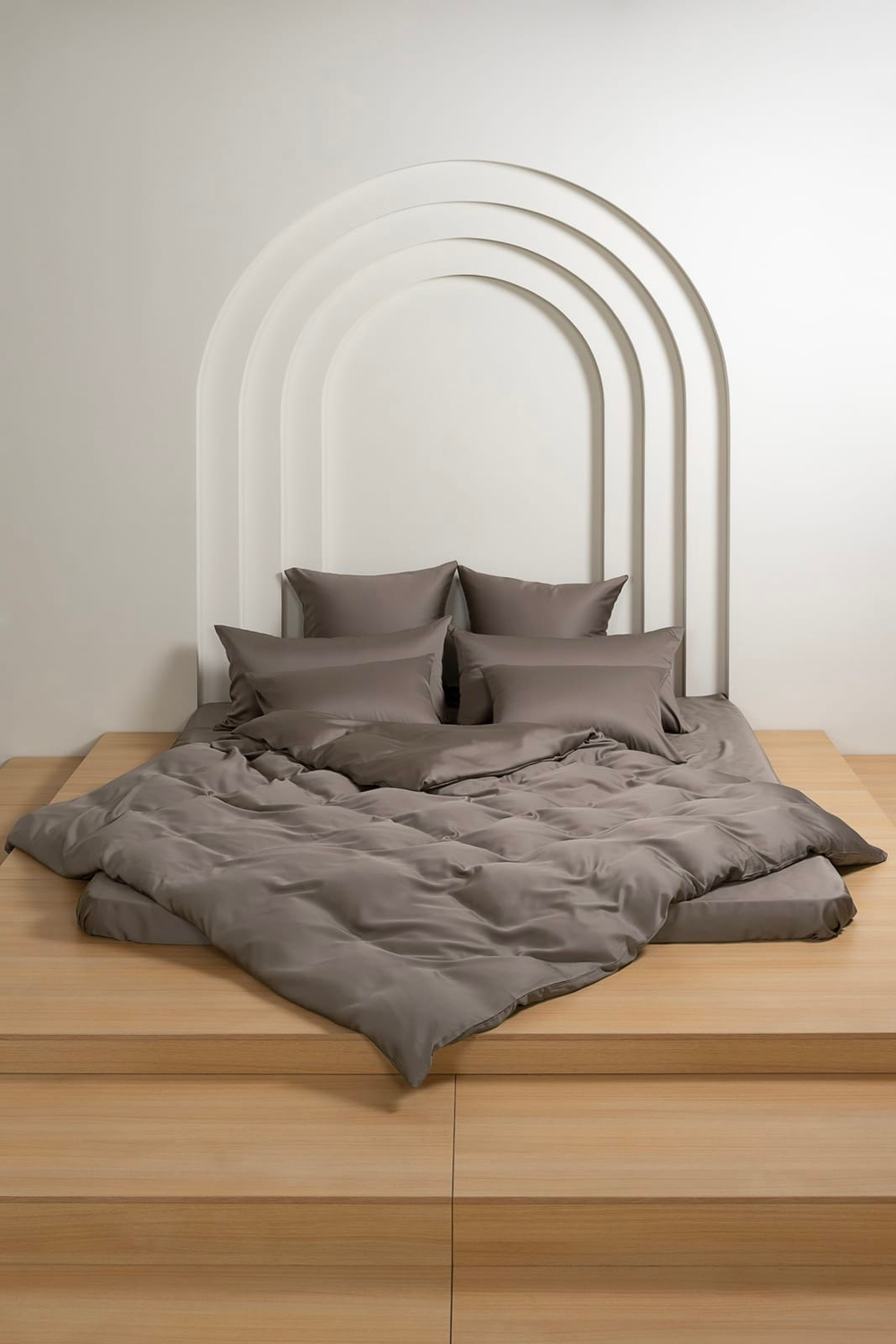 Простыня German Grass Бриллиант Коричневый