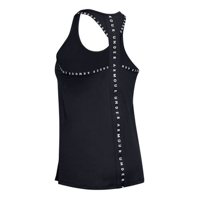 Женская теннисная майка Under Armour Knockout Tank Top Women - Black, White