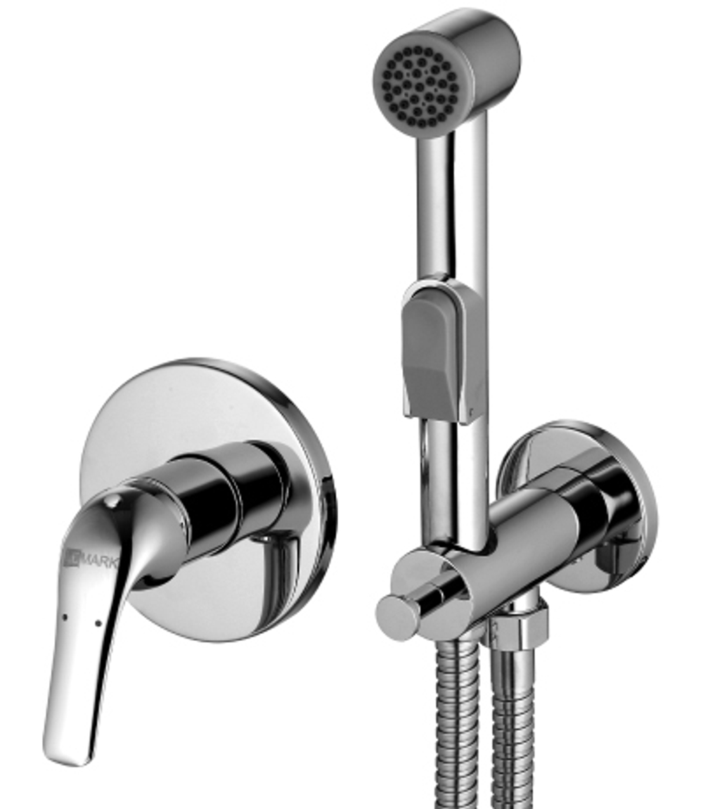 Встраиваемый смеситель с гигиеническим душем LEMARK plus ADVANCE – LM1219C