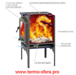 Печь отопительная ВЕЗУВИЙ В10 (224)