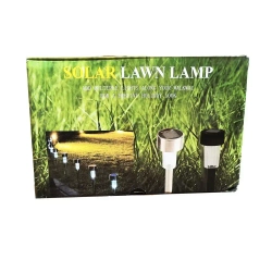 Светильники уличные на солнечной батарее 10 шт., фонарики садовые холодный свет