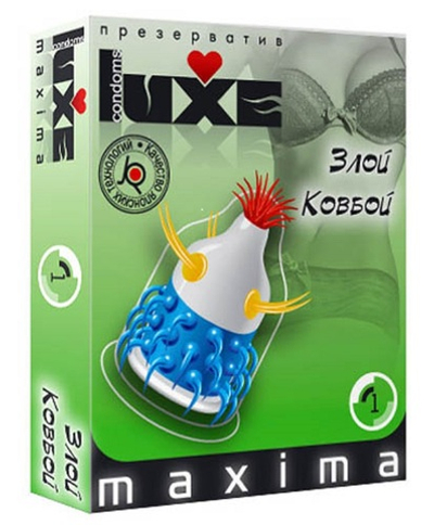 Презерватив Luxe Злой Ковбой 1 шт