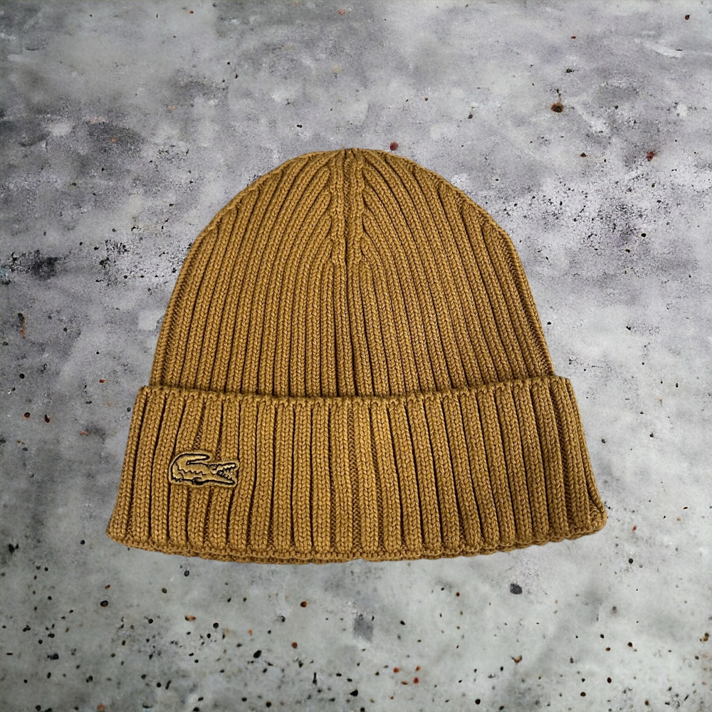 Шапка Lacoste #1 • Песочный