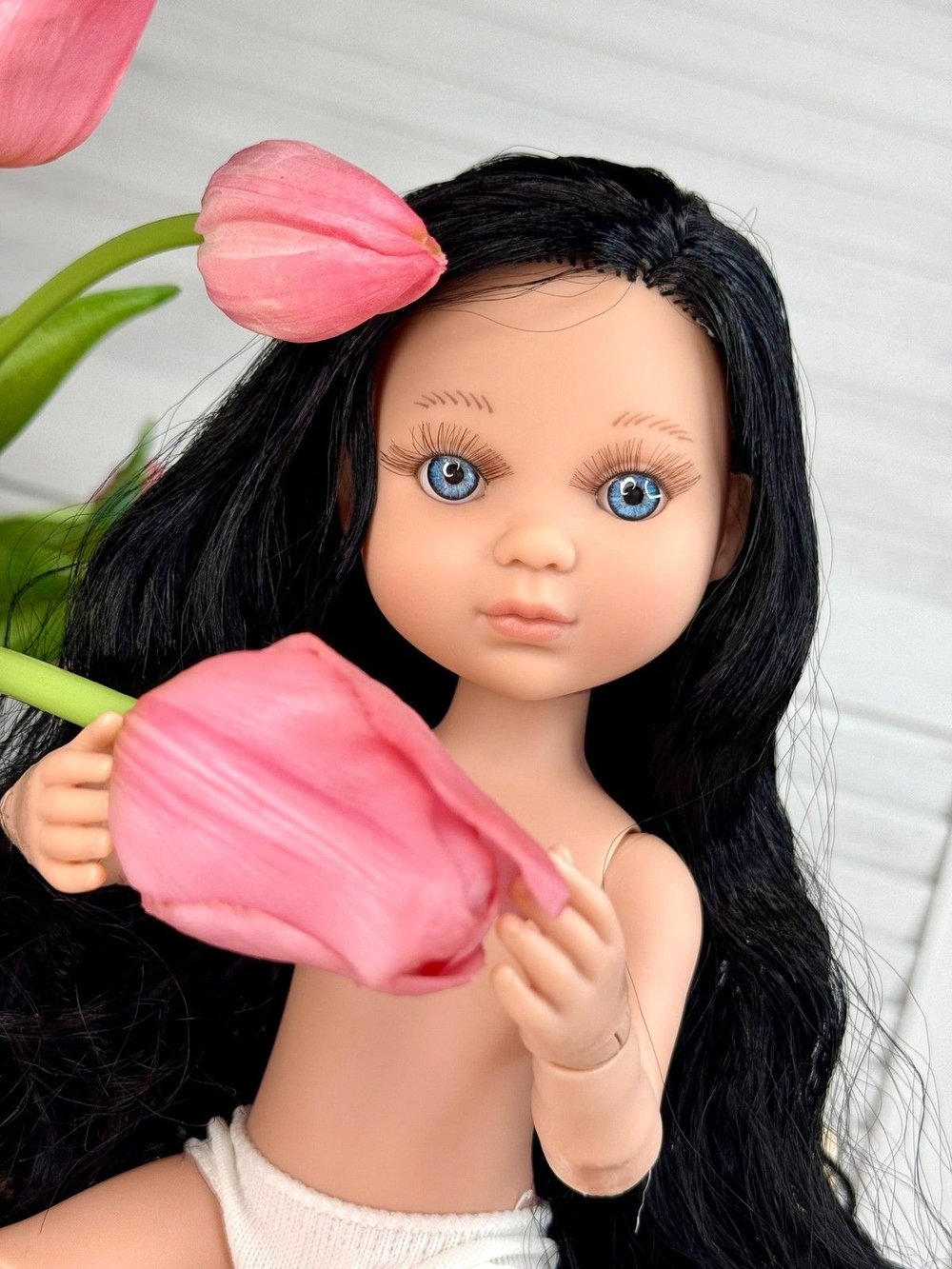 Кукла BERJUAN виниловая шарнирная 35см Ева (4820A5)