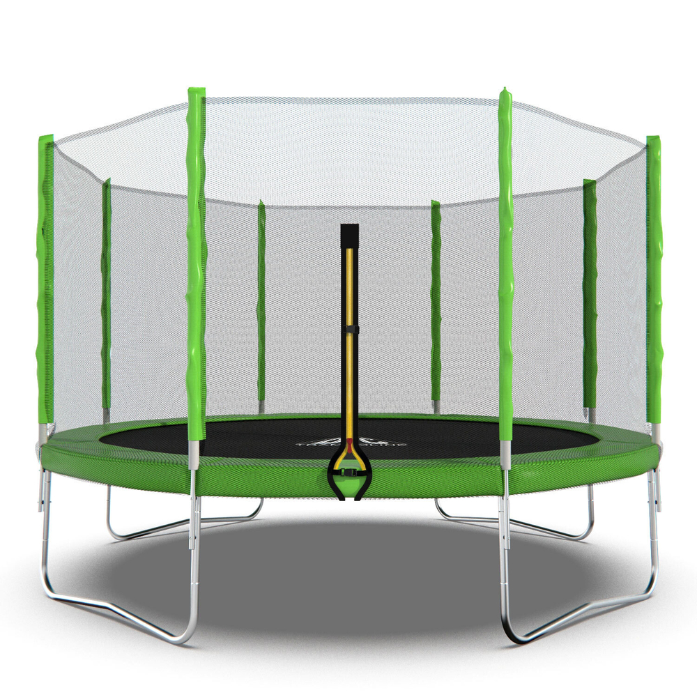 Батут DFC Trampoline Fitness с сеткой 12ft