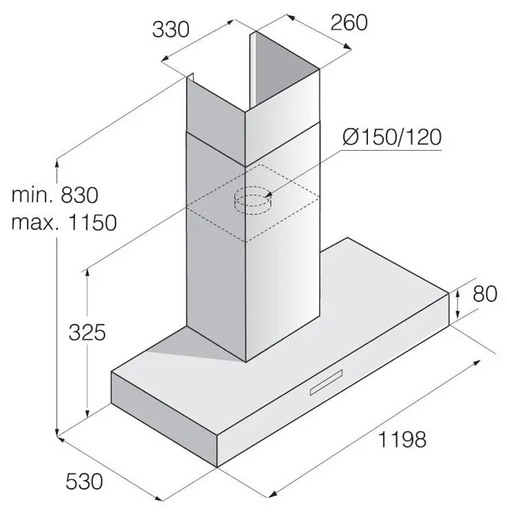Вытяжка Asko CW41236S фото 5