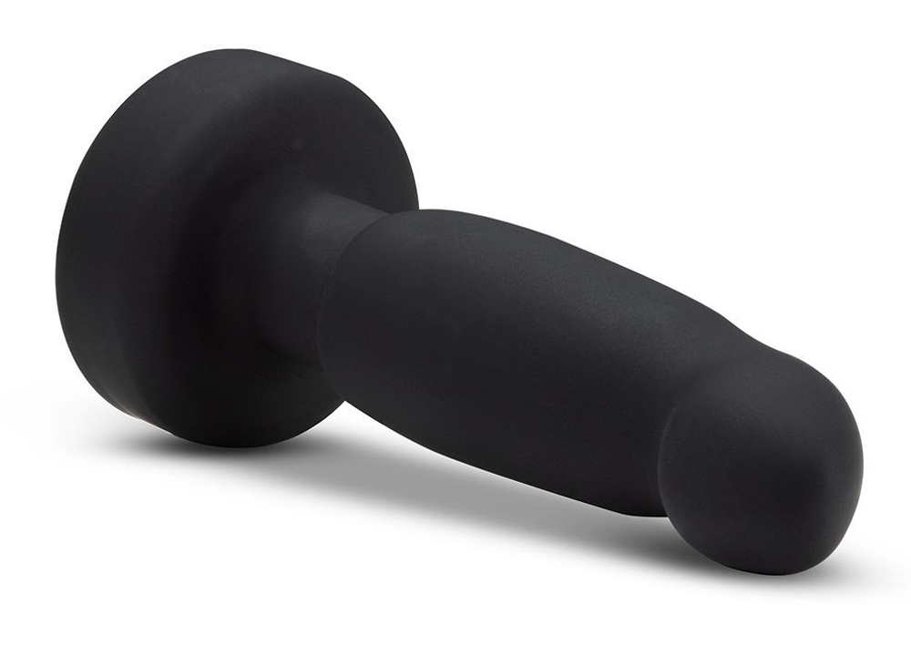 Черный анальный вибратор Circuit Plug - 14,6 см.