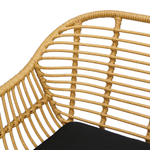 Стул барный vetle bent, ротанг