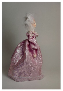 Кукла коллекционная Дама в придворном платье.