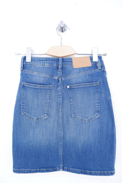 Юбка H&M джинсовая, ничего лишнего в дизайне,  40 российский размер