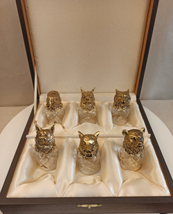 Стопки-перевертыши "Звери" №12, в наборе 6 шт.