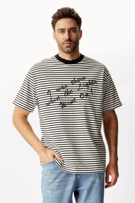 Полосатая футболка I am I