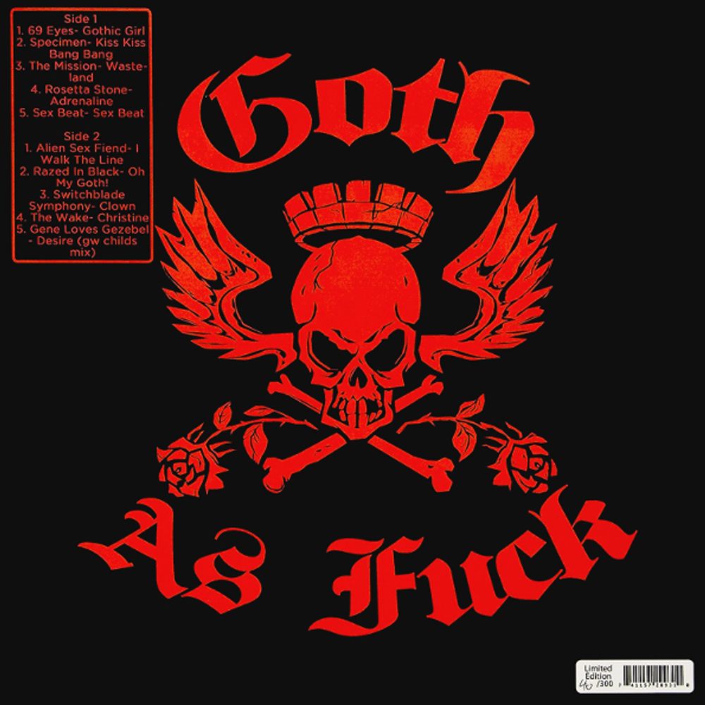Сборник / Goth As Fuck (LP)
