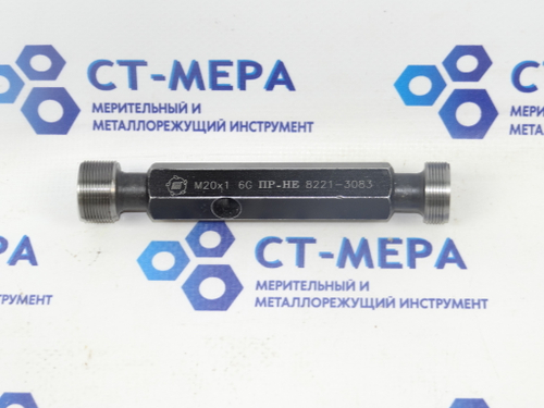 Калибр–пробка М20х1 6G ПР-НЕ с ручкой ТМ*