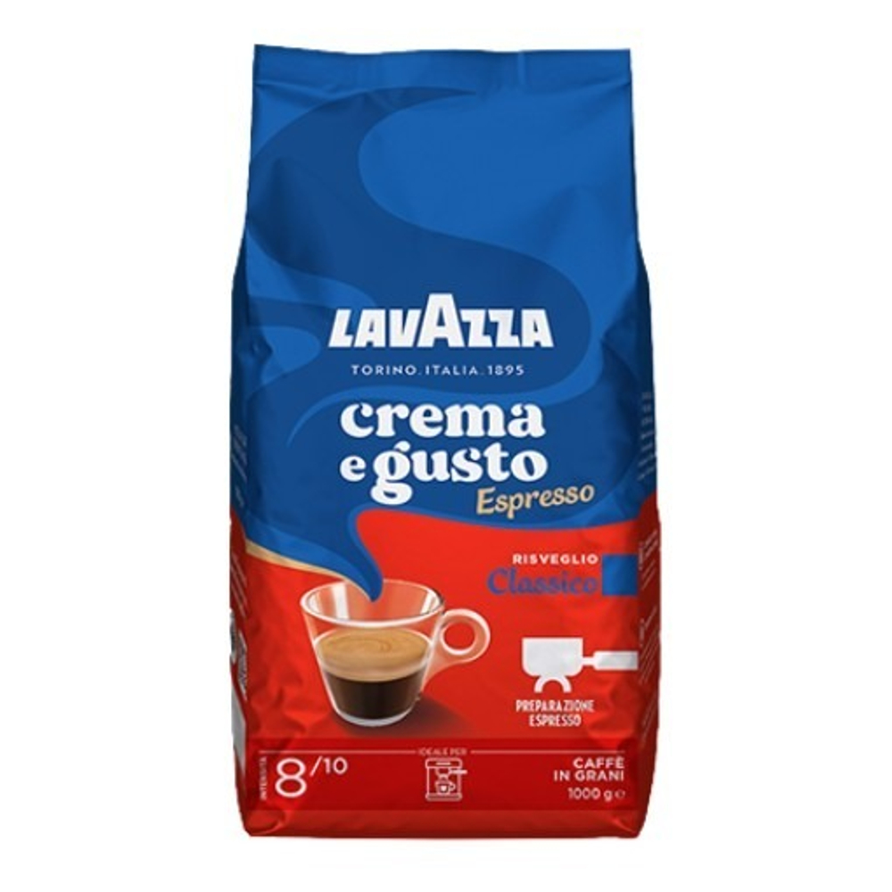 купить Кофе в зернах LavAzza Crema e Gusto Espresso Classico, 1 кг