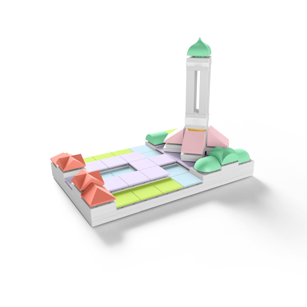 Архитектурный набор из 160 частей - Cityscape+