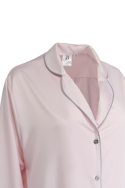 Пижама женская с брюками с контрастным кантом