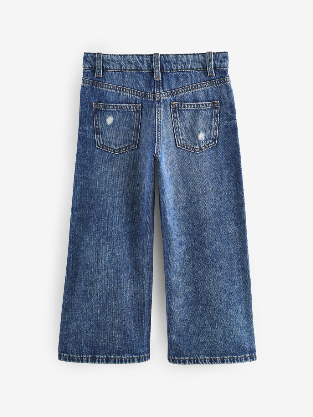 Джинсы широкие для девочки Next 290-913, Синий