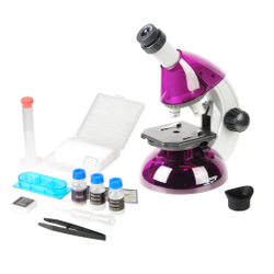 Микроскоп Микромед Атом 40x-640x (аметист) - фото 9