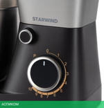 Миксер Starwind SPM2251 черный/серебристый
