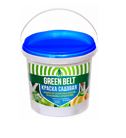 Краска акриловая садовая для деревьев GREEN BELT 1,5кг (1/12)