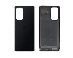 Задняя крышка для OnePlus 9 чёрная (Astral black) без стекла камеры