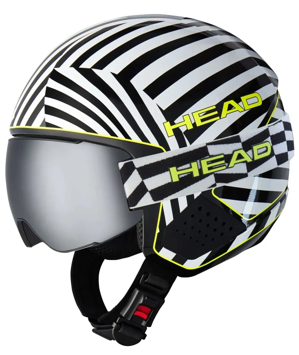 Маска горнолыжная/сноубордическая HEAD SENTINEL razzle/silver-brown + доп линза