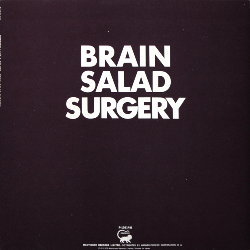 Emerson, Lake & Palmer / Brain Salad Surgery (LP)