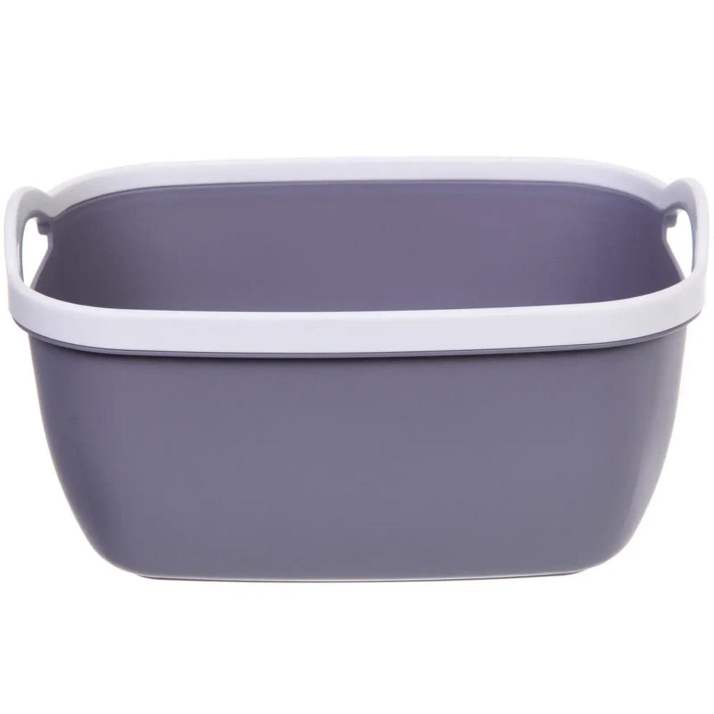 Корзина для хранения «БРЭТОС», цвет пыльно - серый, 26.5*19*14см