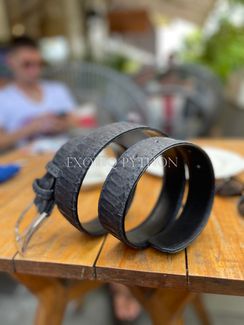 Ремень из кожи питона AC-104