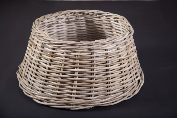 Корзина для декорирования подставки 28х65 см., светло-коричневая, Christmas DeLuxe (83792)