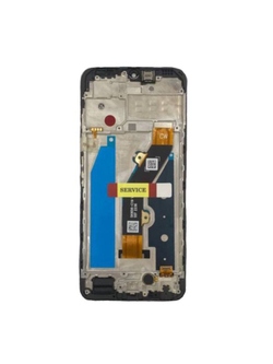 Дисплей для Infinix Hot 40i (X6528B) с тачскрином и рамкой Черный - OR