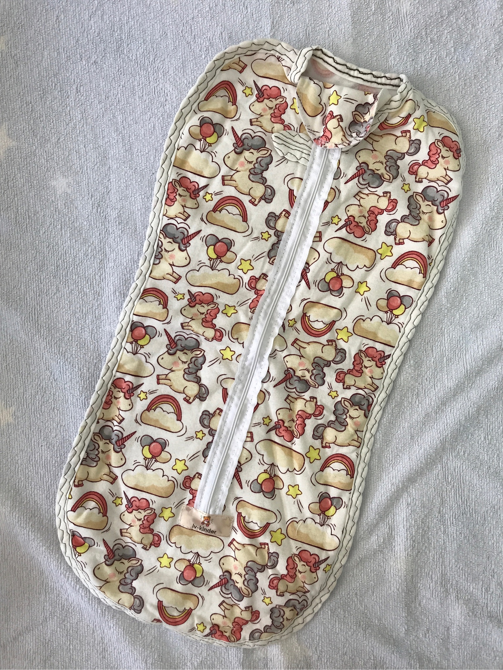 Пеленка – кокон на молнии (футер) (ИП Людин А.В.)