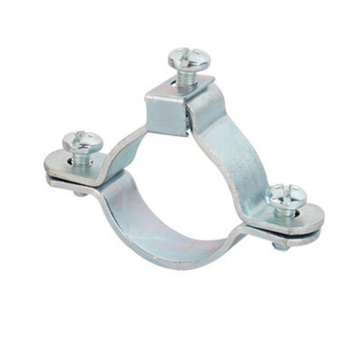 Хомут заземления для труб 63 мм (2"), оцинкованная сталь