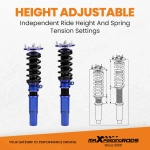 Комплект для BMW 5 Series 1996 - 2003 E39 525i 530i 528i 540i Shock Absorbers Coilovers suspension Kitlowering kit