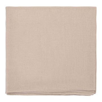 Скатерть из стираного льна бежевого цвета из коллекции essential, 170х170 см