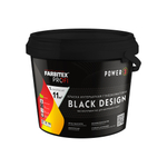 Краска интерьерная глубокоматовая высокоукрывистая черная BlackDesign FARBITEX PROFI