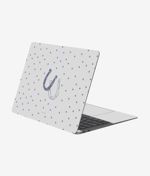 Виниловая наклейка FOR LUCK для MacBook