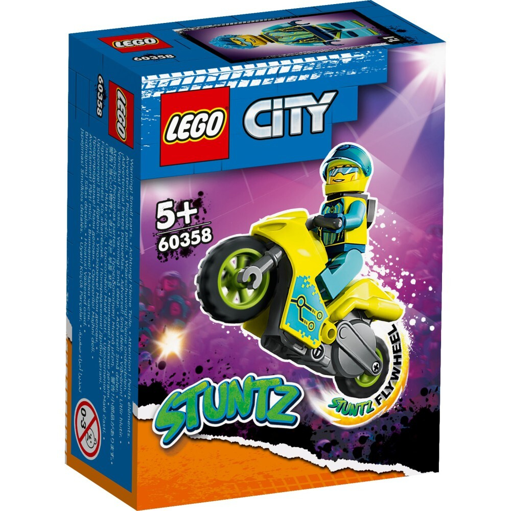 LEGO City - 60358 Кибер-каскадерный велосипед