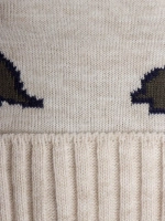 Шапка зимняя для мальчика на завязках и снуд