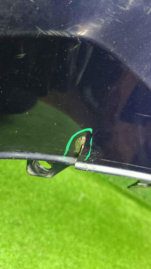 Юбка переднего бампера Audi Q7 2 (19-24) S-line