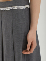 Юбка Lace Pleats Midi