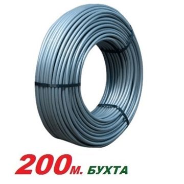 Труба полиэтиленовая Uni-Fitt 16х2.2 PE-Xa/EVOH серая арт. 565X1620 в бухте 200 м