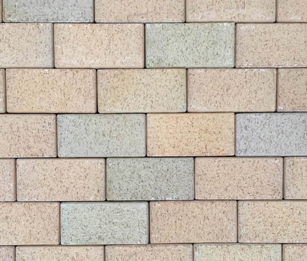 Feldhaus Klinker - P203SKF, Areno trigo, песочно-желтый пестрый, с оттенками, 200х100х40 - Клинкерная тротуарная брусчатка