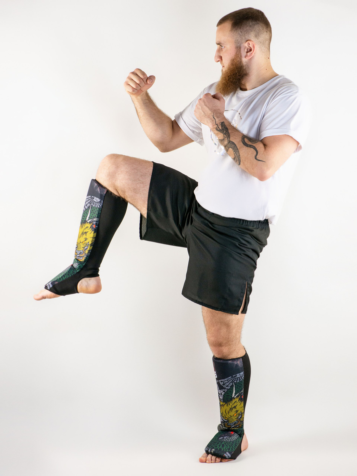 Защита голени и стопы BoyBo Dragon, нейлон