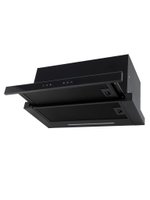 Кухонная вытяжка MACBI B-MTA-G60GW BL1200м3/ч Черная, Жесты+Wi-Fi, авто выдвижная