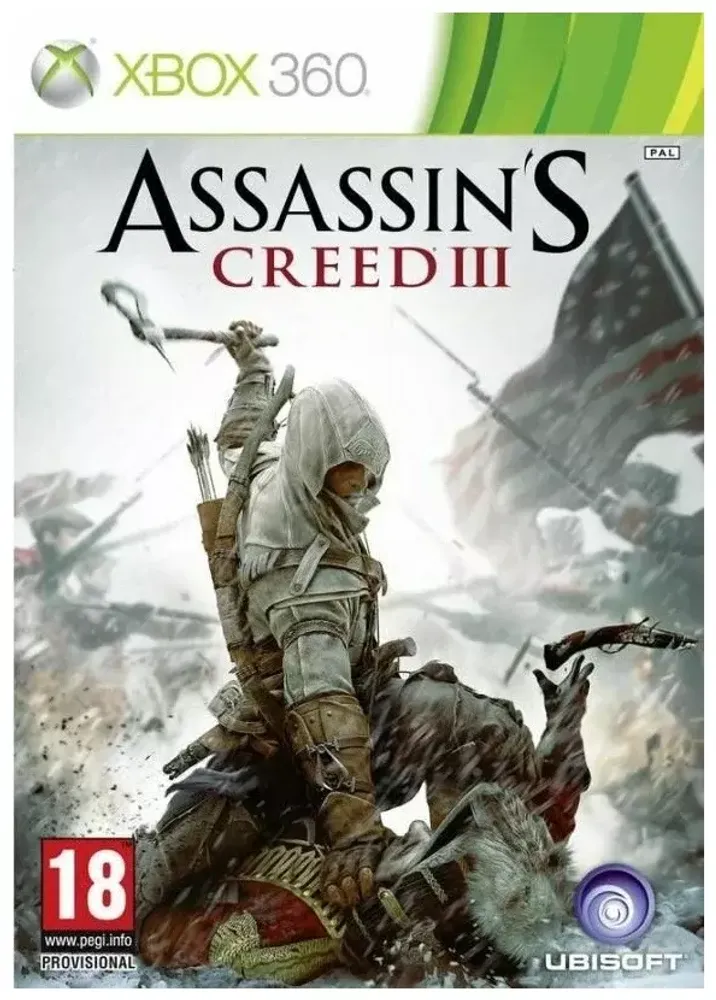 Assassins Creed 3 (III) (Xbox 360) Б\У