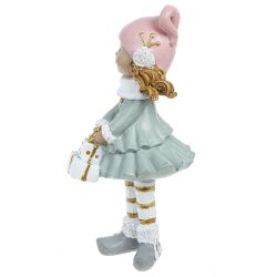 GAEM Фигурка декоративная "Мальчик/Девочка", L8 W8 H16 см, 2в.