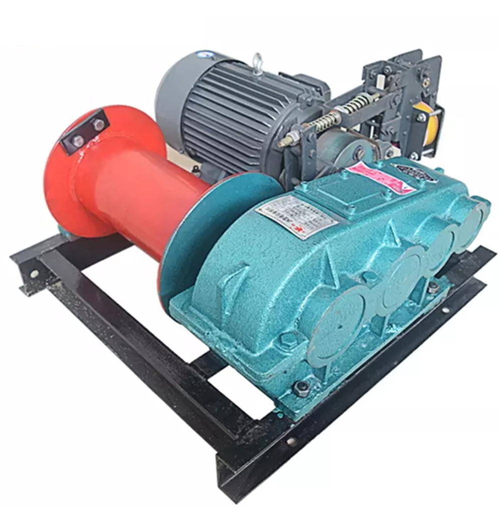 Лебедка электрическая TOR ЛМ (JM) г/п 10,0 тн Н=350 м (б/каната) (G)